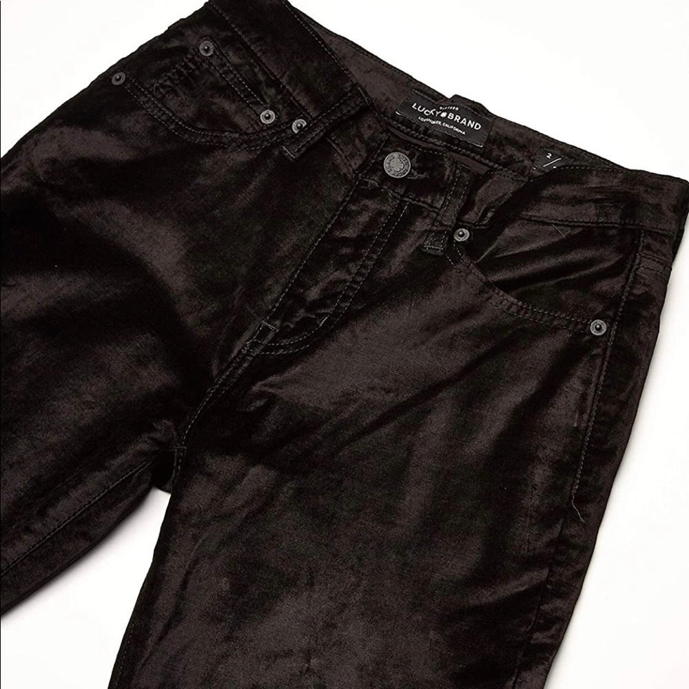 Lucky Brand NWT soft, black Ava Skinny jeans